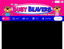 Tablet Screenshot of busybeavers.com